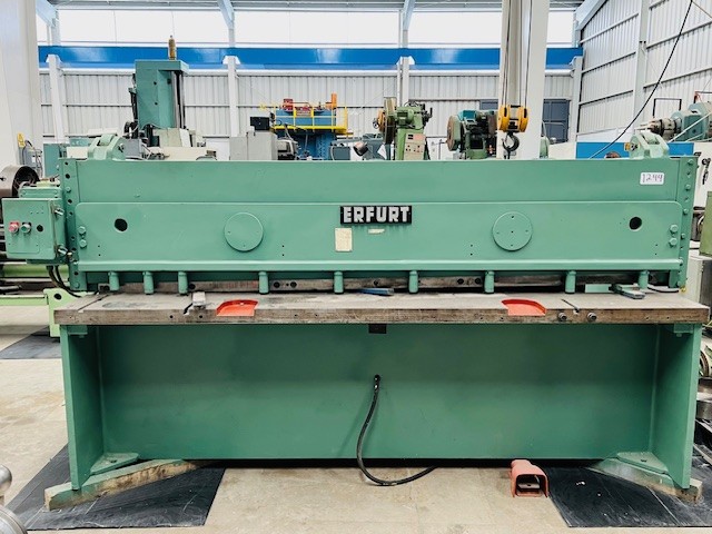 Cizalla Erfurt alemana 3/16 x 2.44 mts mecanica