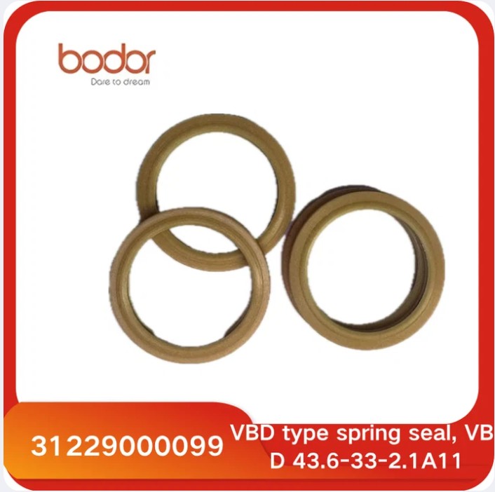 Anillo de sello de resorte tipo VBD VB-D 43.6-33-2.1A11