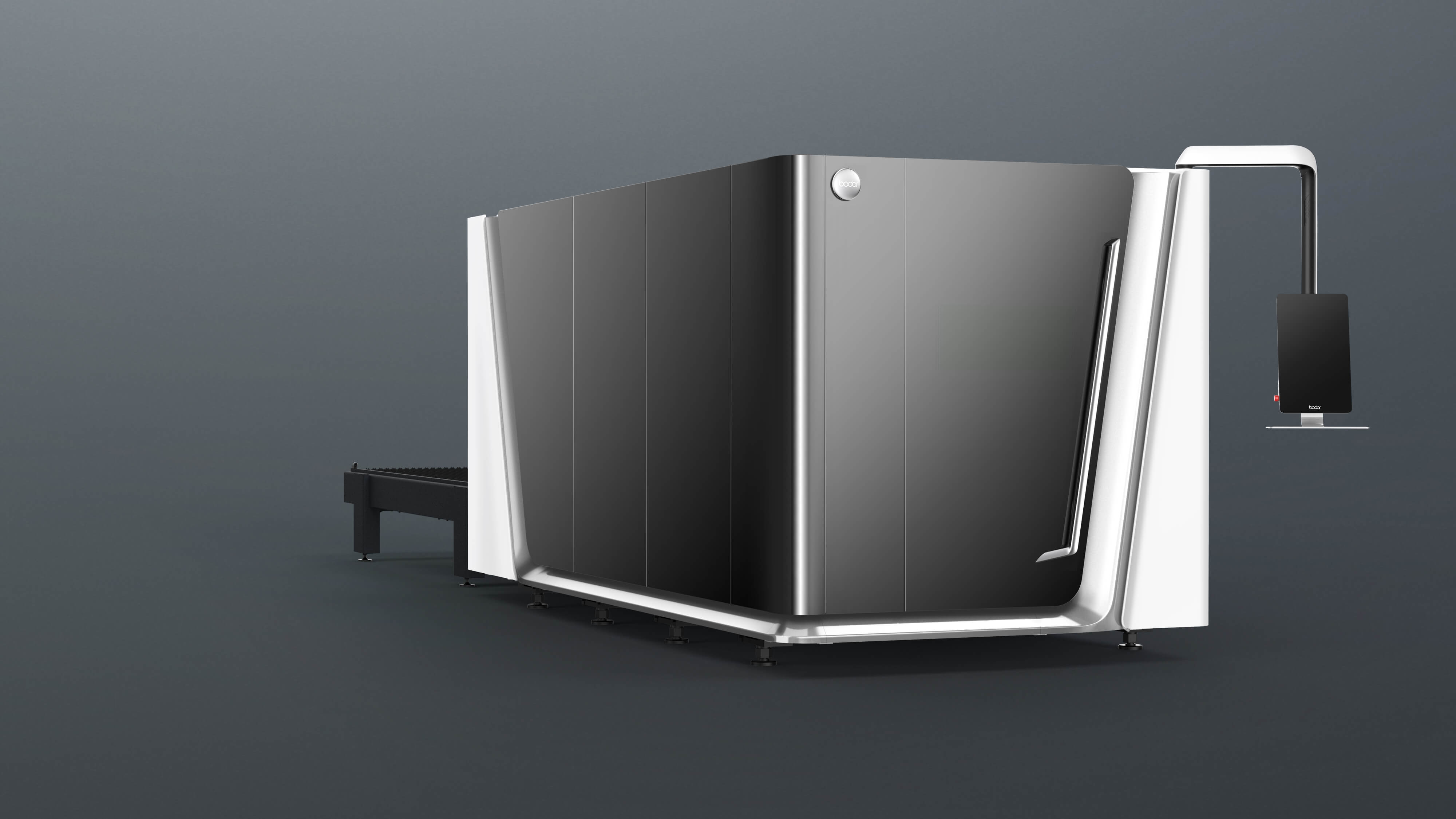Bodor C3 — Máquina de corte por láser para chapas totalmente protectora