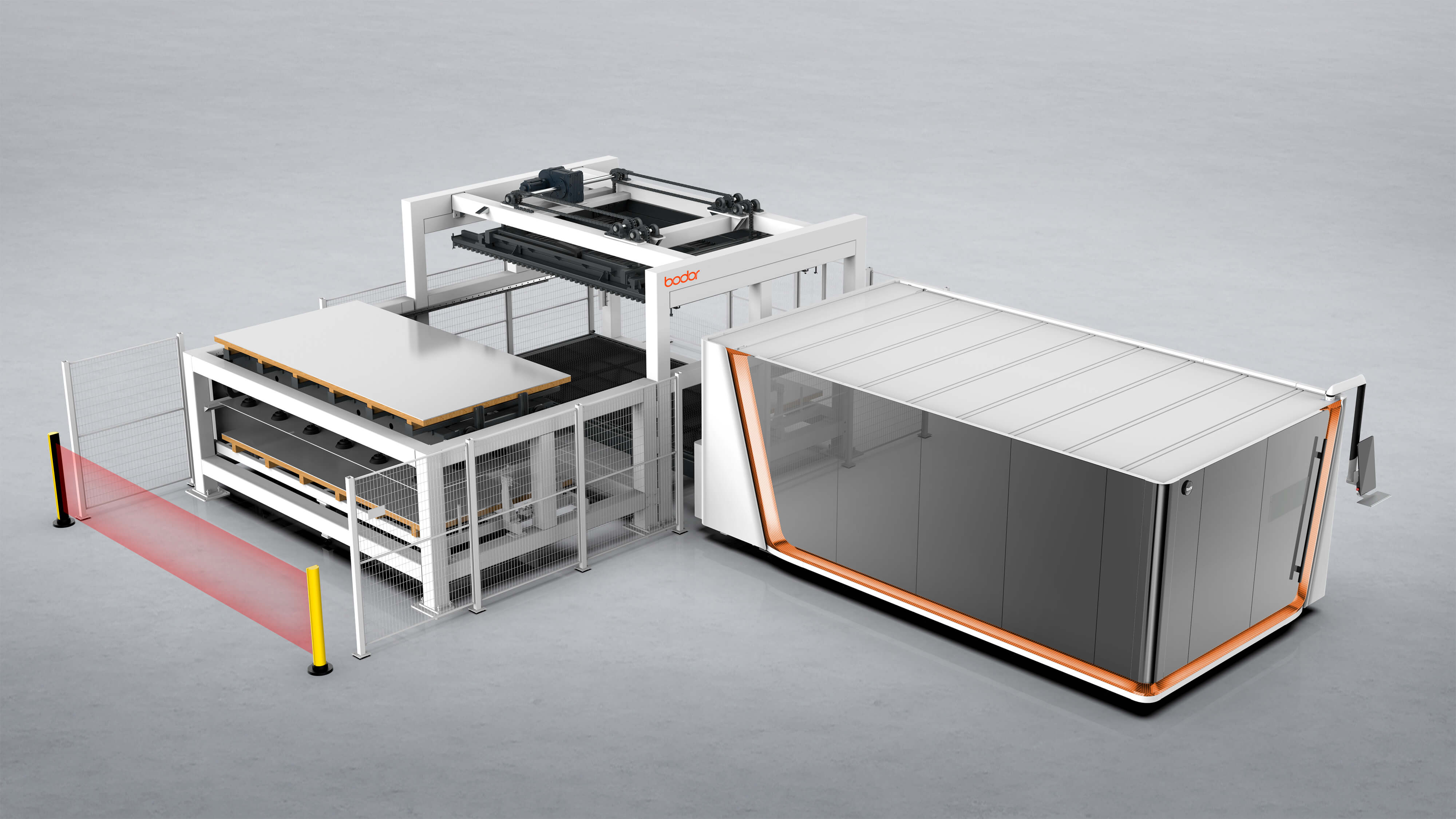 Bodor iTrans — Dispositivo de carga y descarga automática