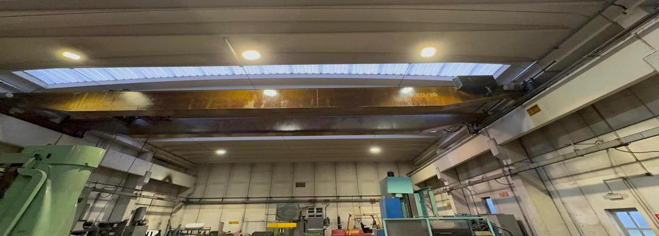 Grúa viajera Marte bipuente · 15 toneladas · 17 m