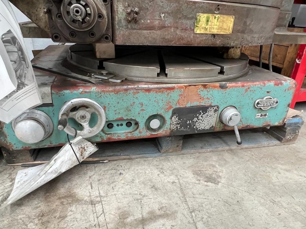mesa divisora marca tos cap 800 mm diametro