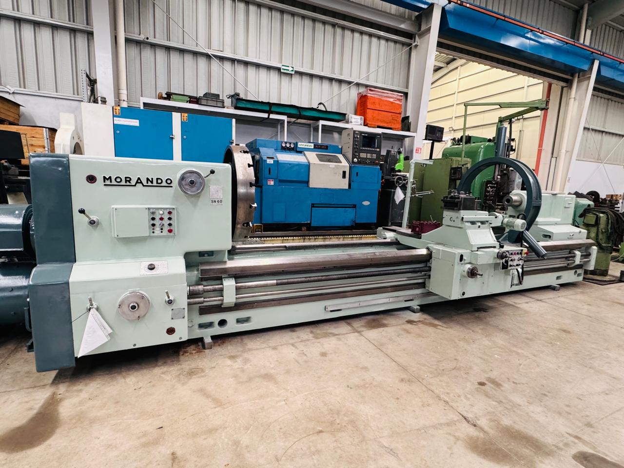 TORNO ITALIANO MORANDO 1.40 X 4.50 MTS HEAVY DUTY