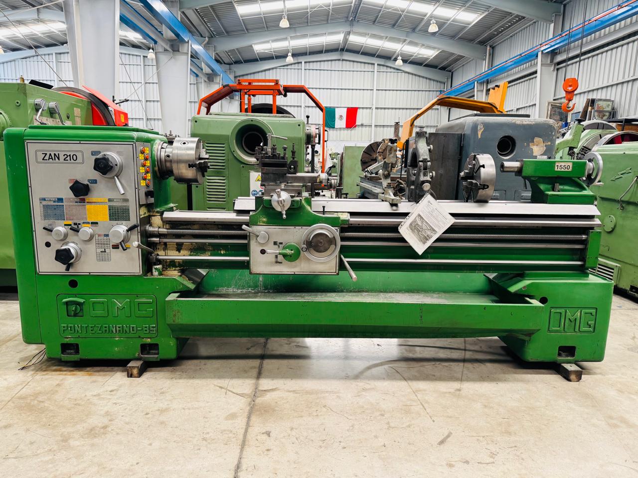Torno italiano OMG 24" x 2 metros