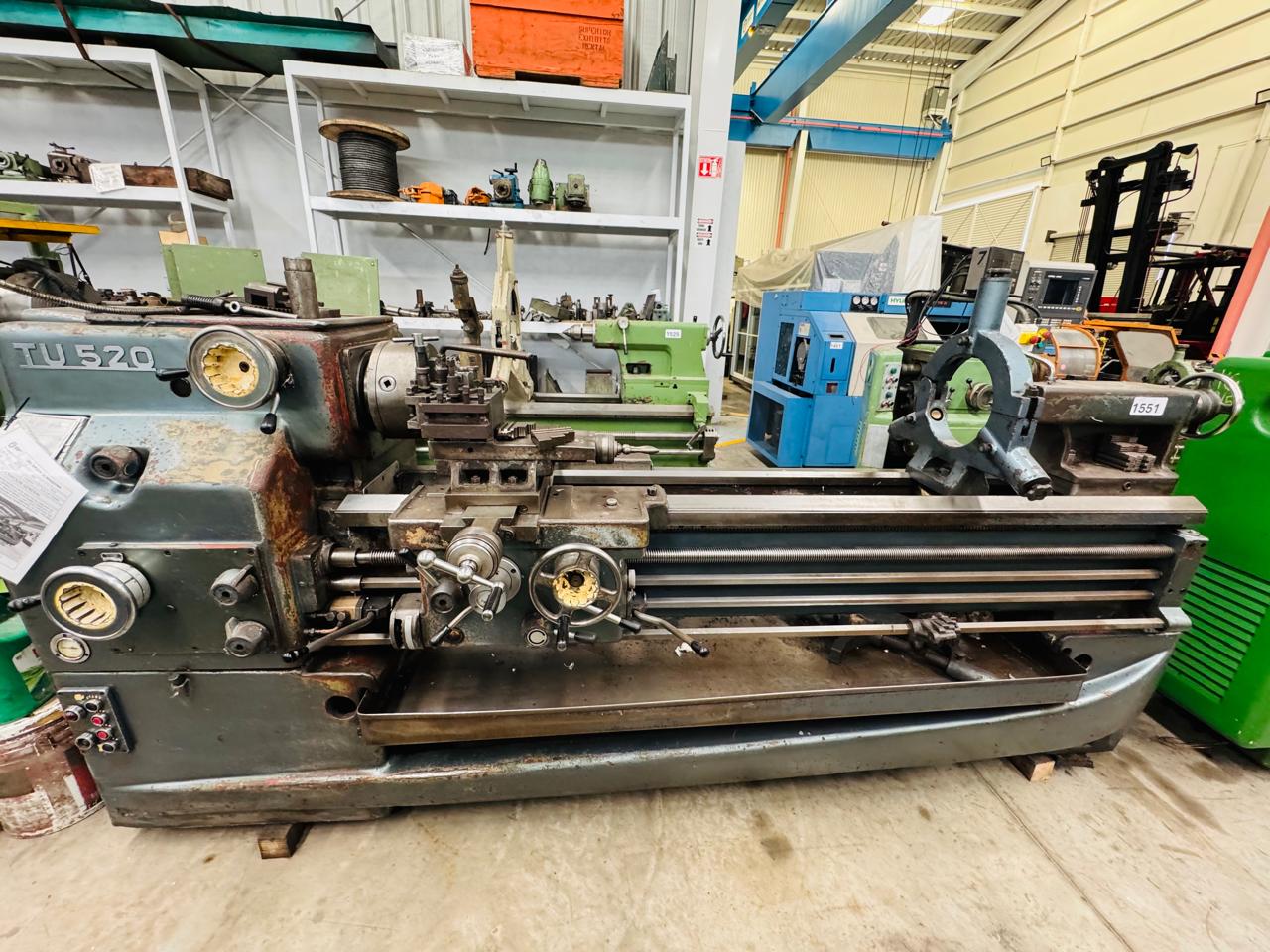 Torno italiano tovaglieri TU 520 x 1.5 metros