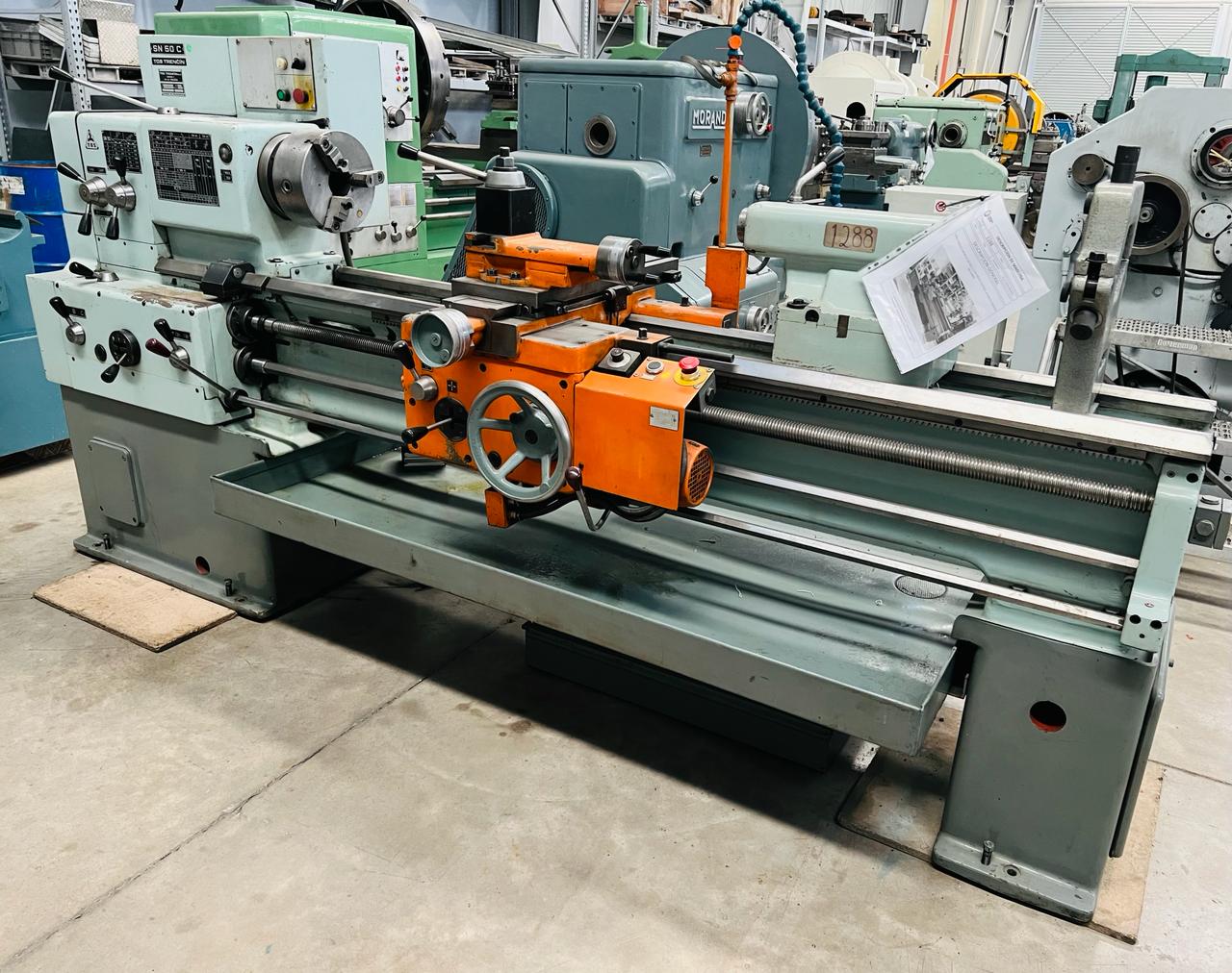 torno tos SN50C 20" mas escote x 1.5mts equipado muy nuevo