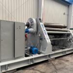 Roladora de placa hidraulica italiana marca Boldrini cap 35 mm  x 3150mm