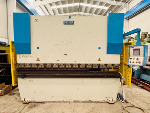 Dobladora de cortina DENER cap 175 tons x 3100 mm  año 2004
