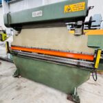 dobladora italiana marca COLGAR cap 75 tons x 2500 mm con dados incluidos